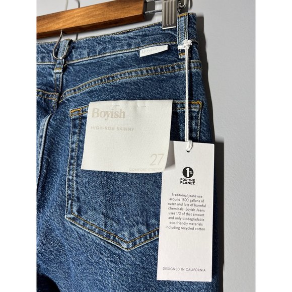 NWT Boyish The Zachary Skinny Jean in Starfight - Size 27 - Picture 9 of 9
